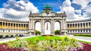 Cinquantenaire Park Brussels EU District